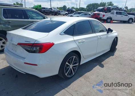 2022 Honda Civic Touring из США, поврежденный, VIN 2HGFE1F93NH303298